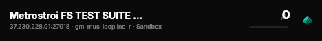 Metrostroi FS TEST SUITE | fsproject.ru live status badge