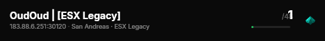 OudOud | [ESX Legacy] live status badge