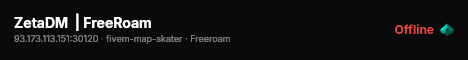 ZetaDM  | FreeRoam live status badge