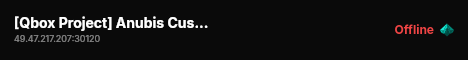 [Qbox Project] Anubis Customs live status badge