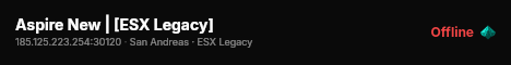 Aspire New | [ESX Legacy] live status badge