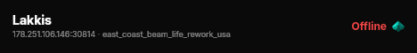 Lakkis live status badge