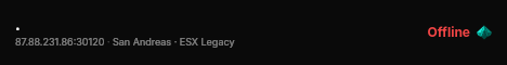 . live status badge