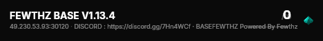 FEWTHZ BASE V1.13.4 live status badge