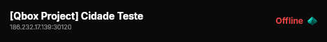[QBCore Framework] Cidade teste live status badge