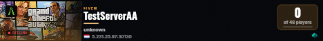 TestServerAA live status badge