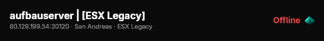aufbauserver | [ESX Legacy] live status badge