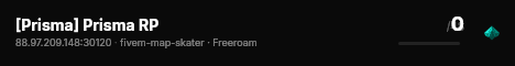 [Prisma] Prisma RP live status badge