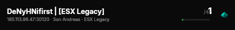 DeNyHNifirst | [ESX Legacy] live status badge