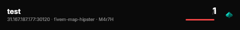 test live status badge