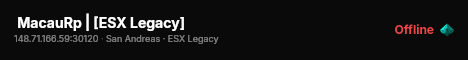  MacauRp | [ESX Legacy] live status badge