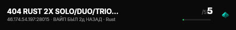 404 RUST 2X SOLO/DUO/TRIO |ПН |ДЛЯ НОВИЧКОВ 10.08 live status badge