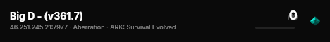Big D - (v361.7) live status badge