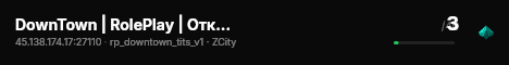 DownTown | RolePlay | Открытие! live status badge