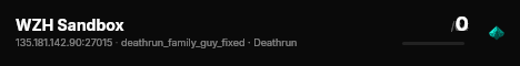 WZH Sandbox live status badge