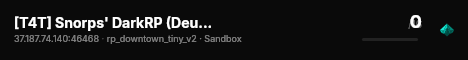 [T4T] Snorps' DarkRP (DeusEx/CrazyTaxi/KeiCars) live status badge