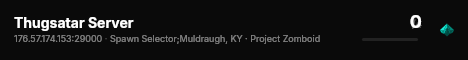 Thugsatar Server live status badge