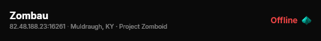 Zombau live status badge