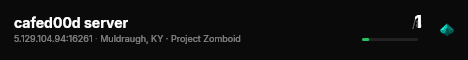 cafed00d server live status badge
