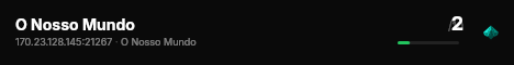 O Nosso Mundo live status badge