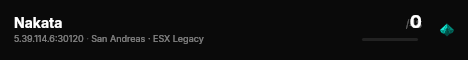 Nakata live status badge
