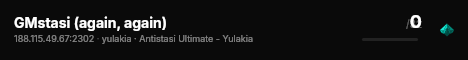 GMstasi (again, again) live status badge