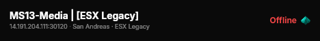 MS13-Media | [ESX Legacy] live status badge
