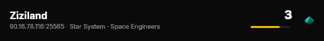 Ziziland live status badge
