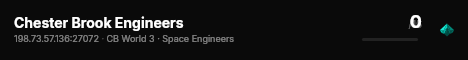 Chester Brook Engineers live status badge