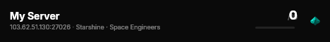 My Server live status badge