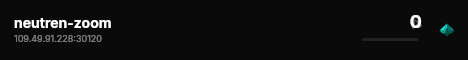neutren-zoom live status badge