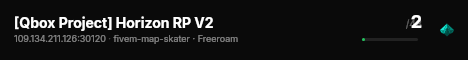 [Qbox Project] Horizon RP V2 live status badge