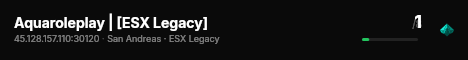 Aquaroleplay | [ESX Legacy] live status badge