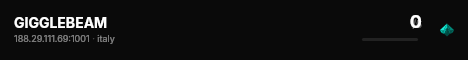 GIGGLEBEAM live status badge