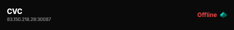 CVC live status badge