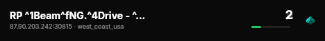 RP ^1Beam^fNG.^4Drive - ^dNew Island Vanilla live status badge