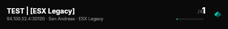 TEST | [ESX Legacy] live status badge
