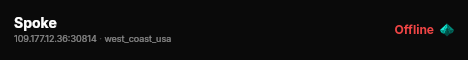 Spoke live status badge