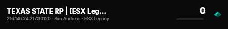 TEXAS STATE RP | [ESX Legacy] live status badge