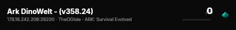 Ark DinoWelt - (v358.24) live status badge