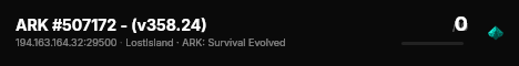 ARK #507172 - (v358.24) live status badge