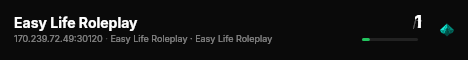 Easy Life Roleplay live status badge