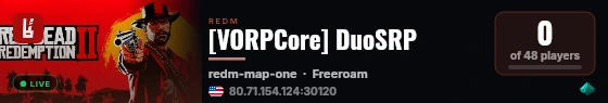 [VORPCore] DuoSRP live status badge