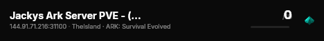 Jackys Ark Server PVE - (v361.7) live status badge