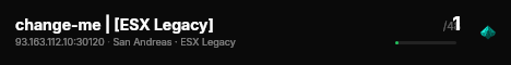 change-me | [ESX Legacy] live status badge