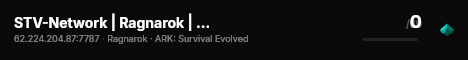 STV-Network | Ragnarok | Dockerized ARK-Cluster - (v358.24) live status badge