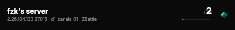 fzk's server live status badge