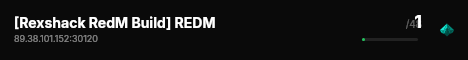 [Rexshack RedM Build] REDM live status badge