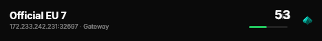 Official EU 7 live status badge