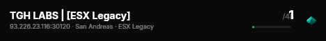 TGH LABS | [ESX Legacy] live status badge